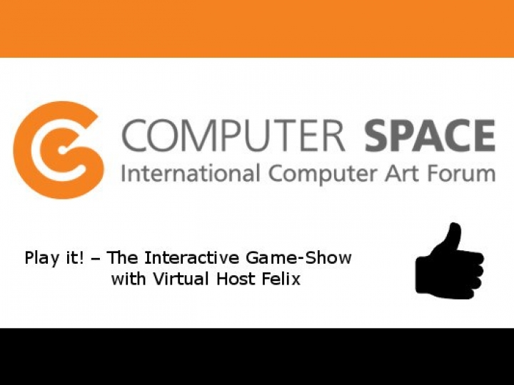 Nomination for the Computer Space Award